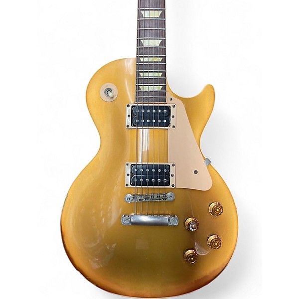 Used Gibson LES PAUL GOLDTOP Gold Solid Body Electric Guitar