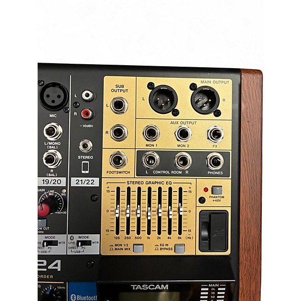 Used TASCAM MODEL 24 Unpowered Mixer