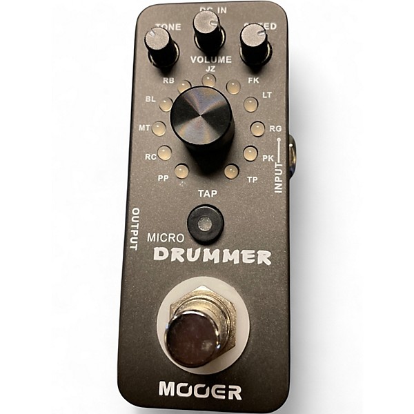Used Mooer MICRO DRUMMER Effect Pedal