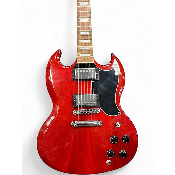 Used 2018 Gibson SG Standard T Cherry Solid Body Electric Guitar