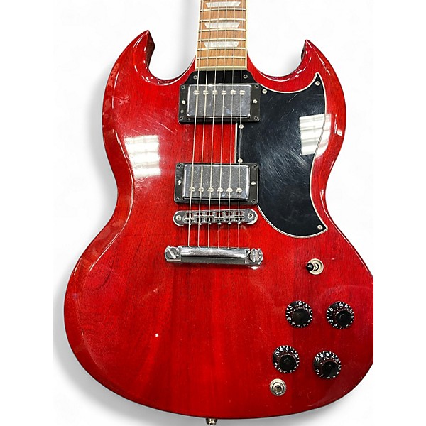 Used 2018 Gibson SG Standard T Cherry Solid Body Electric Guitar