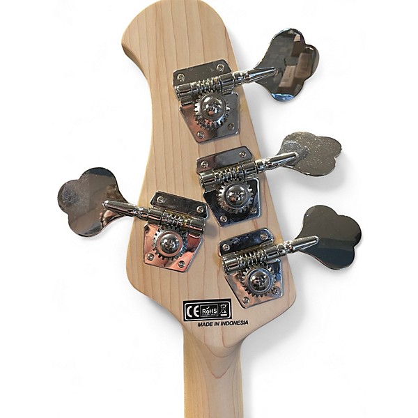 Used Sterling by Music Man Ray4 Short Scale Tobacco Sunburst Electric Bass Guitar