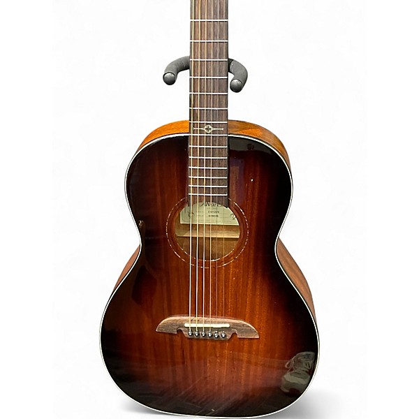 Used Alvarez AP66 Parlor Tobacco Burst Acoustic Guitar