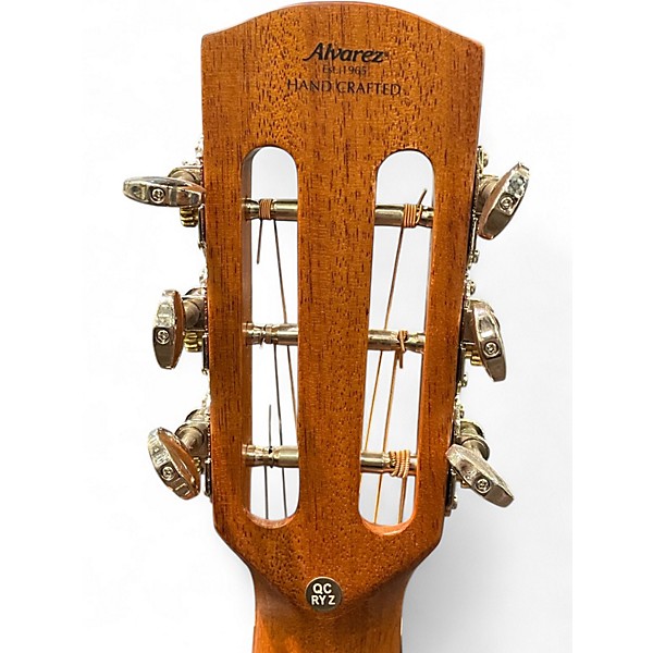 Used Alvarez AP66 Parlor Tobacco Burst Acoustic Guitar