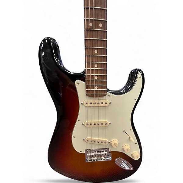 Used Fender American Professional Stratocaster with Rosewood Neck 3 Color Sunburst Solid Body Electric Guitar