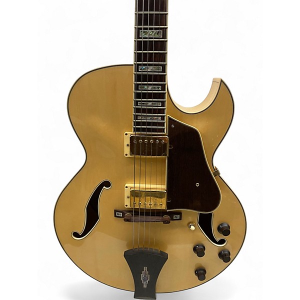 Used Ibanez AK100 NT 12 01 Artcore Natural Hollow Body Electric Guitar