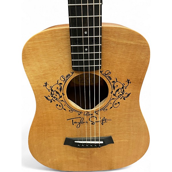 Used Taylor Taylor Swift Signature Baby Taylor Natural Acoustic Guitar
