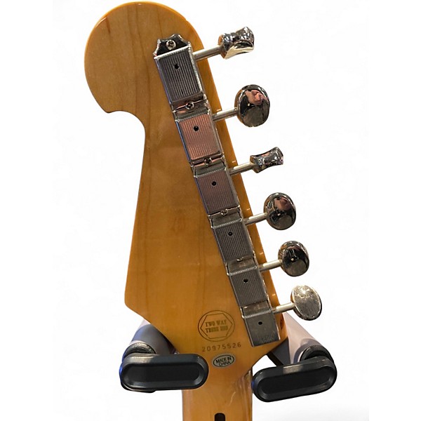 Used SX VTG STRAT Black Solid Body Electric Guitar