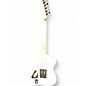 Used Schecter Guitar Research Diamond Series PT Alpine White Solid Body Electric Guitar