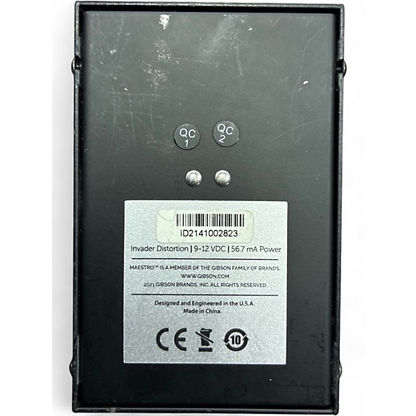 Used Maestro INVADER Effect Pedal