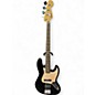 Used Squier Affinity Jazz Bass Black Electric Bass Guitar thumbnail