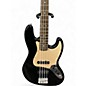 Used Squier Affinity Jazz Bass Black Electric Bass Guitar