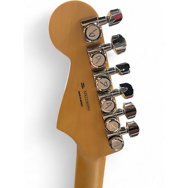 Used 2022 Fender PLAYERS STRATOCASTER Olympic White Solid Body Electric Guitar