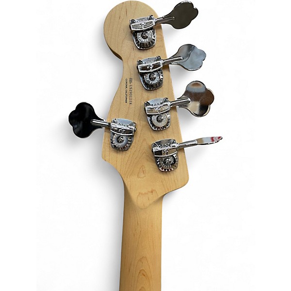 Used Fender American Elite Jazz Bass 5 String Natural Electric Bass Guitar