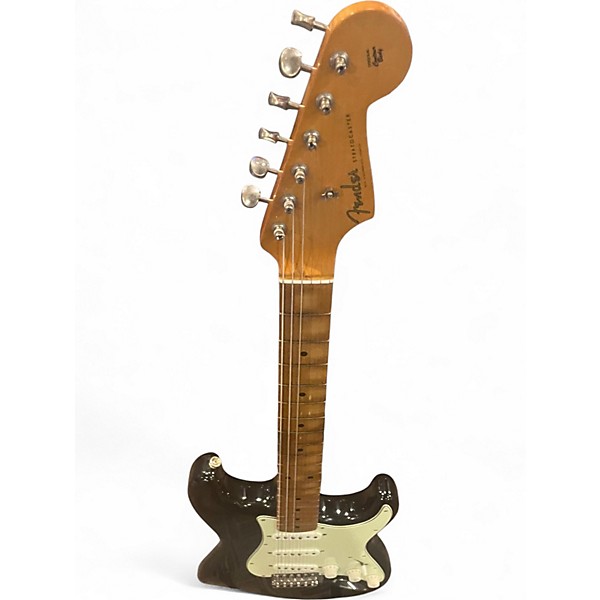 Used 2025 Fender Vintera II Road Worn '60s Stratocaster Black Solid Body Electric Guitar