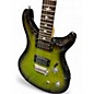 Used 2016 PRS Custom 24 TRANS GREEN BURST Solid Body Electric Guitar