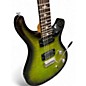 Used 2016 PRS Custom 24 TRANS GREEN BURST Solid Body Electric Guitar