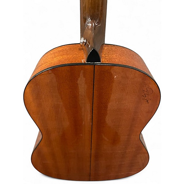 Used Zager Parlor Mahogany Natural Acoustic Electric Guitar