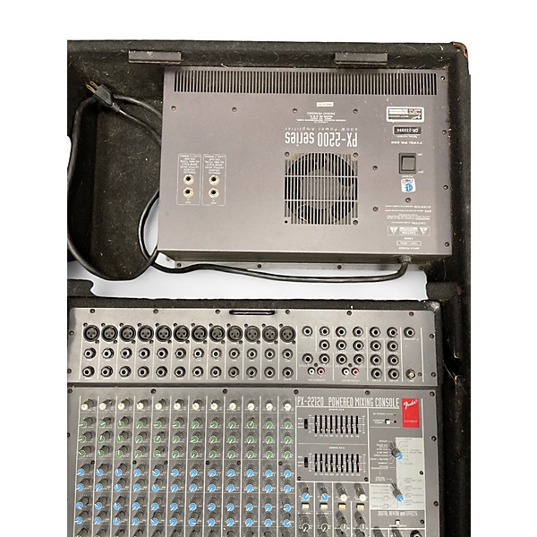 Used Fender px22120 powered mixing console Powered Mixer