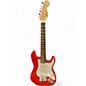 Used Squier Mini Red Solid Body Electric Guitar thumbnail