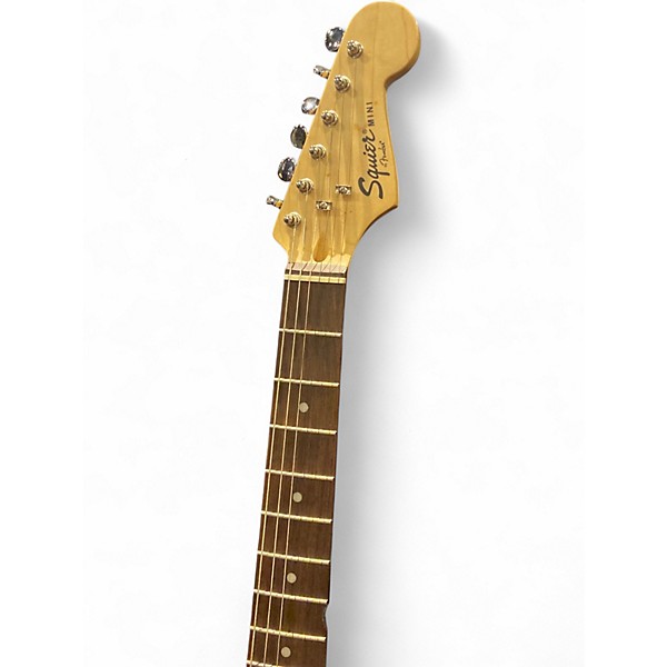Used Squier Mini Red Solid Body Electric Guitar