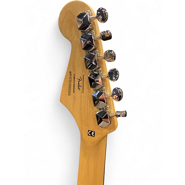 Used Squier Mini Red Solid Body Electric Guitar