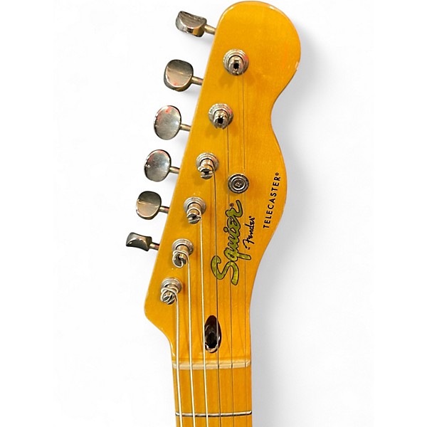 Used Squier Classic Vibe 1950S Telecaster White Blonde Solid Body Electric Guitar