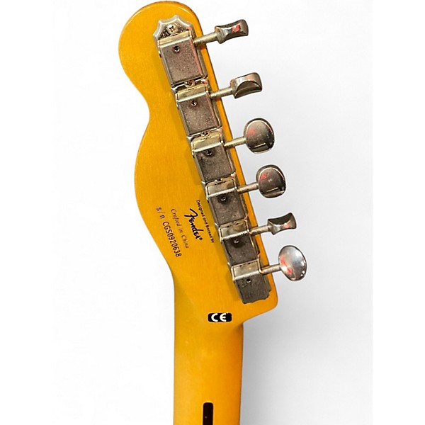 Used Squier Classic Vibe 1950S Telecaster White Blonde Solid Body Electric Guitar