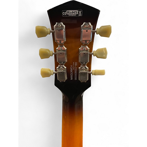 Used Cort Yorktown 2 Color Sunburst Hollow Body Electric Guitar