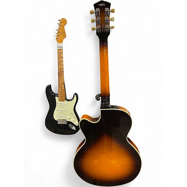 Used Cort Yorktown 2 Color Sunburst Hollow Body Electric Guitar