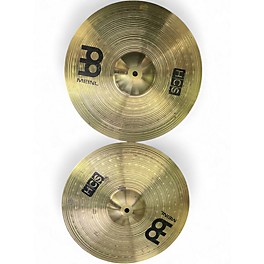 Used MEINL 14in HCS Hi Hat Pair Cymbal