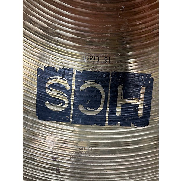 Used MEINL 16in HCS Crash Cymbal