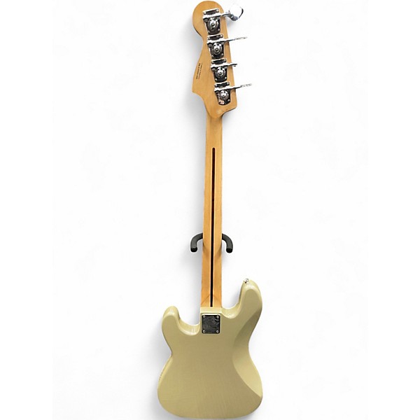 Used Squier Precision Bass Gold Electric Bass Guitar
