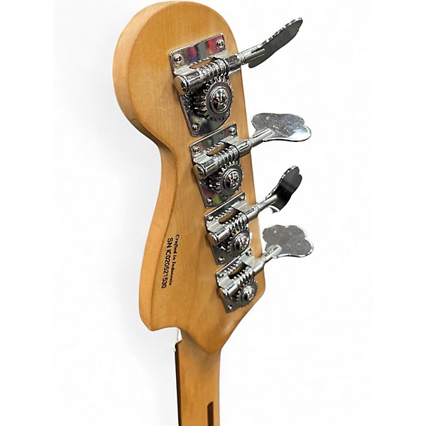 Used Squier Precision Bass Gold Electric Bass Guitar