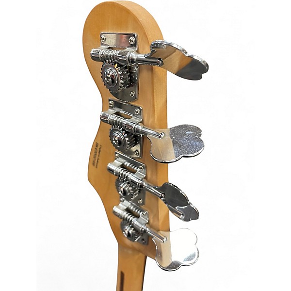 Used Squier Precision Bass Gold Electric Bass Guitar