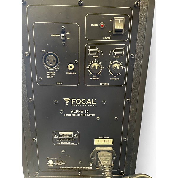 Used Focal ALPHA 50 PAIR Powered Monitor