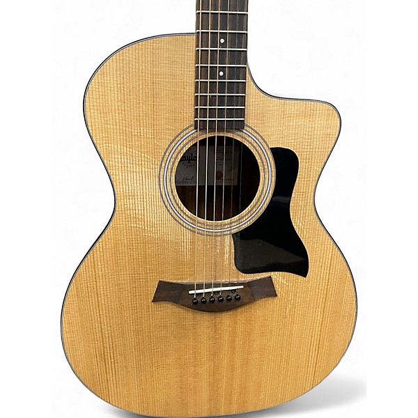 Used Taylor 114CE Natural Acoustic Electric Guitar