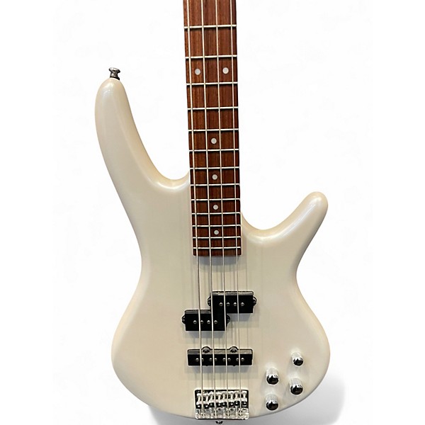 Used Ibanez GSR200 White Electric Bass Guitar
