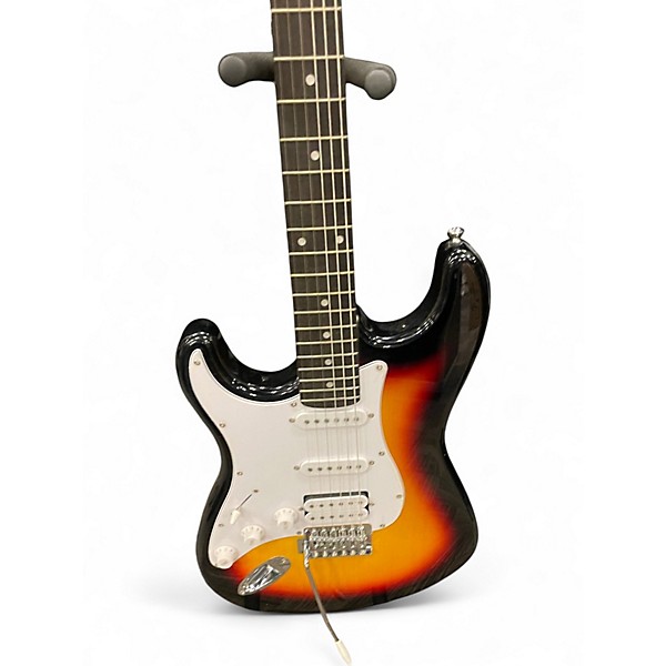 Used Donner STANDARD SERIES SUNBURST Solid Body Electric Guitar