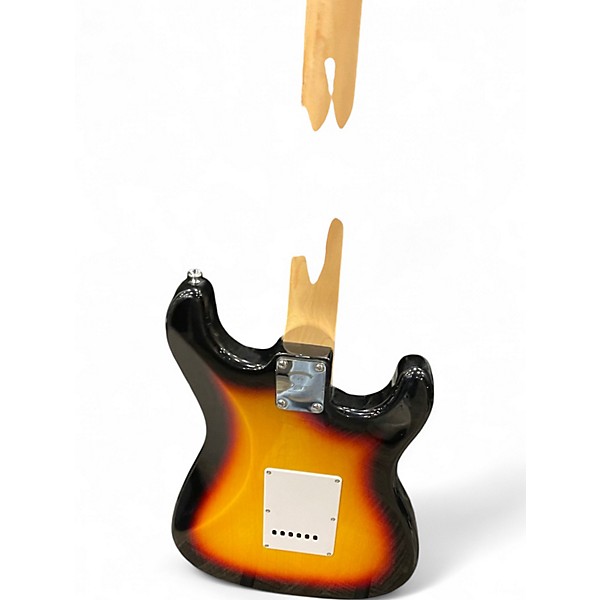 Used Donner STANDARD SERIES SUNBURST Solid Body Electric Guitar