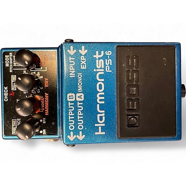 Used BOSS PS6 Harmonist Effect Pedal