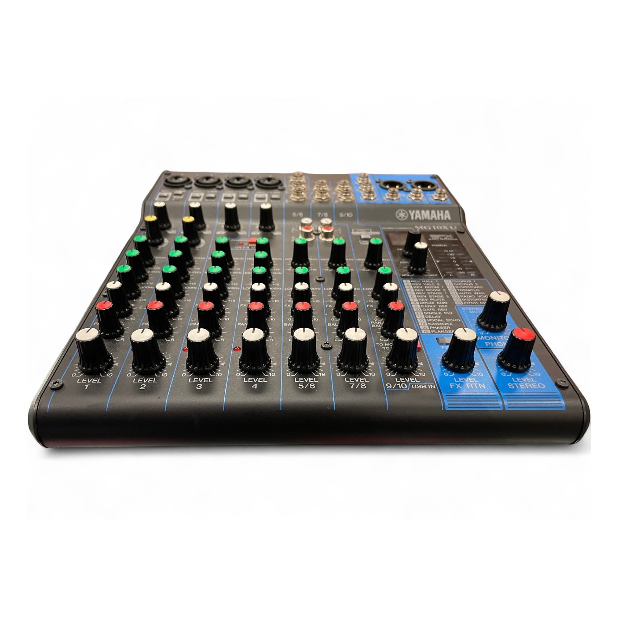 Used Yamaha MG10XU 10 Channel Mixer with Effects Unpowered Mixer