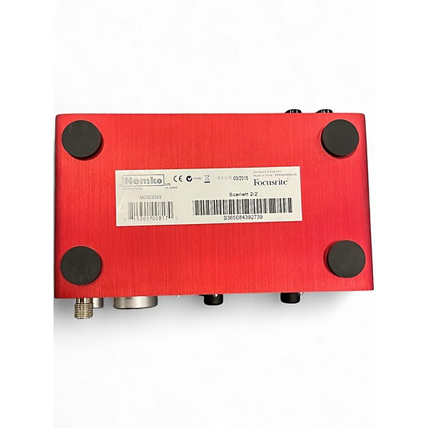 Used Focusrite Scarlett 2i2 Gen 2 Audio Interface