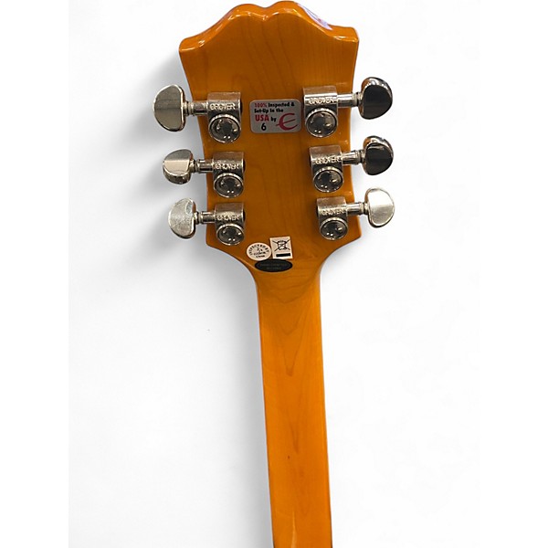 Used Epiphone Wildkat Antique Natural Hollow Body Electric Guitar