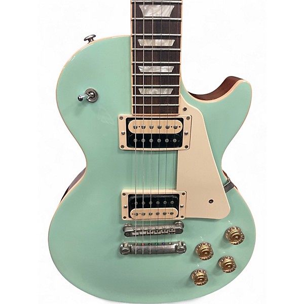 Used Gibson Les Paul Classic Seafoam Green Solid Body Electric Guitar