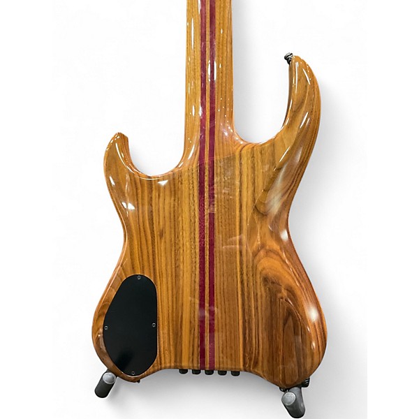 Used 2016 Kiesel Vader 5-String Bass Transparent Red Electric Bass Guitar