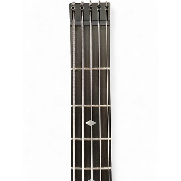 Used 2016 Kiesel Vader 5-String Bass Transparent Red Electric Bass Guitar