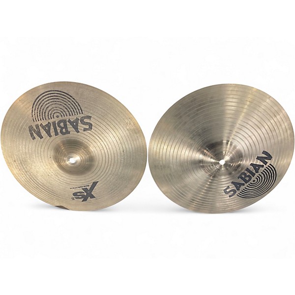 Used SABIAN 14in XS20 Rock Hi Hat Pair Cymbal