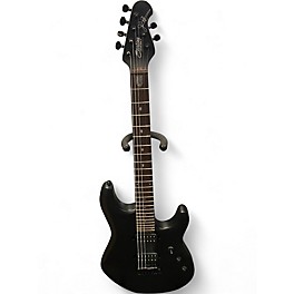 Used Sterling by Music Man JP60 STEALTH BLACK Solid Body Electric Guitar