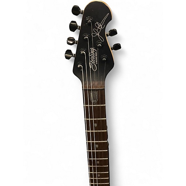 Used Sterling by Music Man JP60 STEALTH BLACK Solid Body Electric Guitar